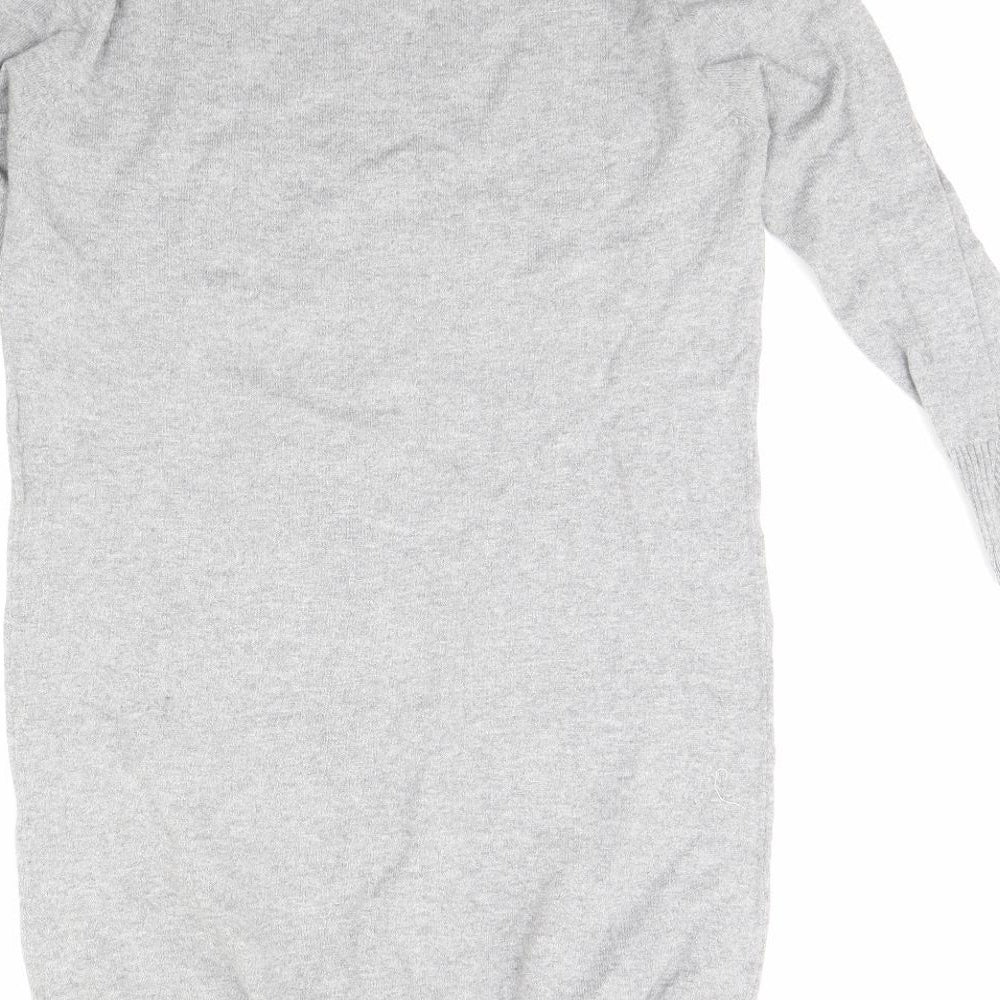 Womens UK Size 12 Internacionale Grey Pullover Jumper