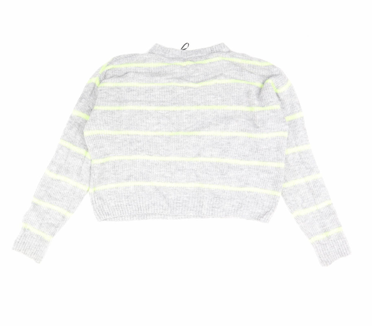 Womens UK Size S Divided Grey Pullover Jumper