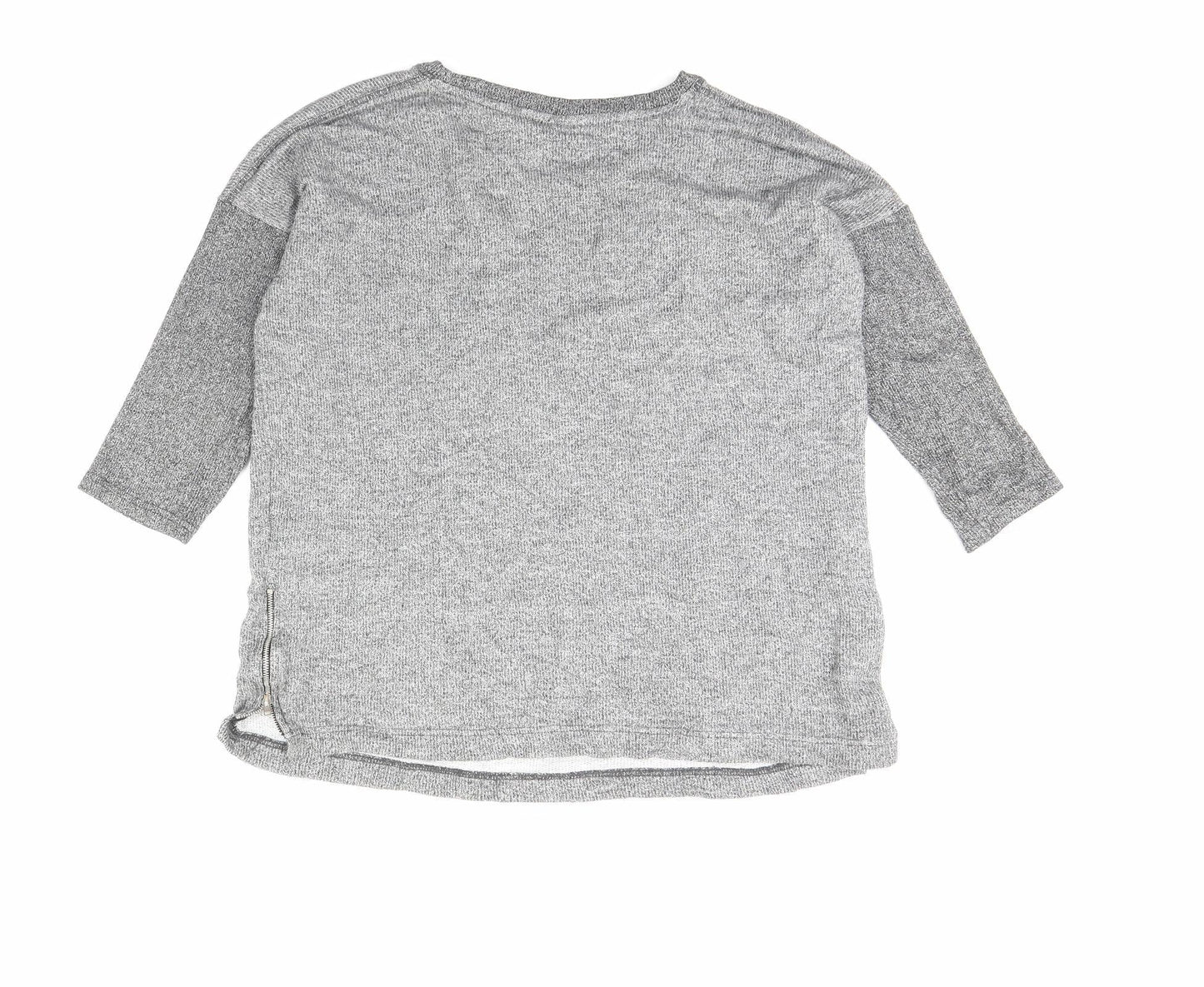 Womens UK Size 16 NEXT Grey Pullover Jumper