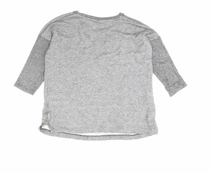 Womens UK Size 16 NEXT Grey Pullover Jumper