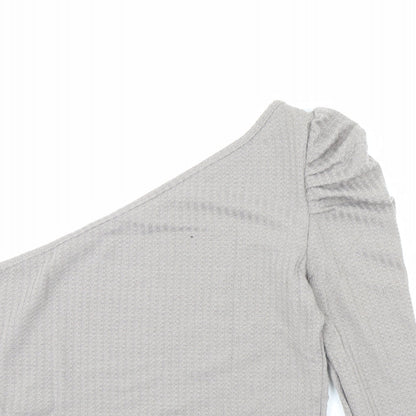 Shein  Womens Brown   Basic Blouse Size L