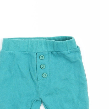John Lewis Boys Green   Jogger Trousers Size 0-3 Months