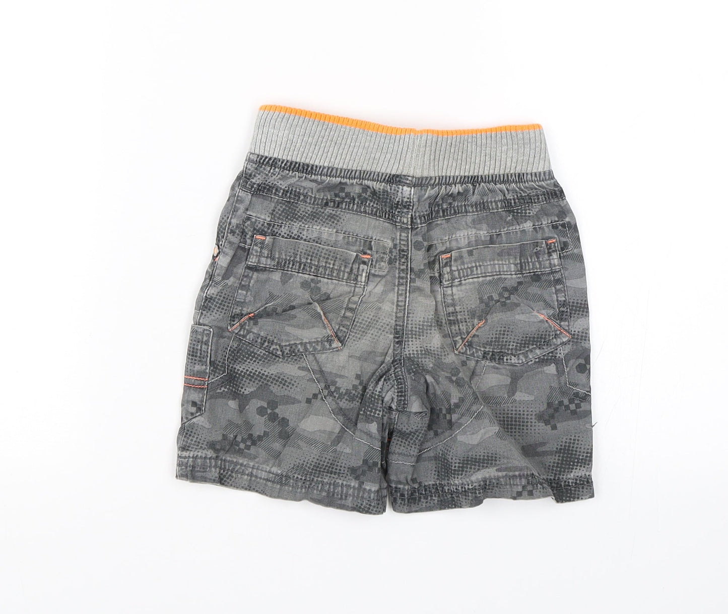 George Baby Grey Camouflage  Jogger Trousers Size 18-24 Months