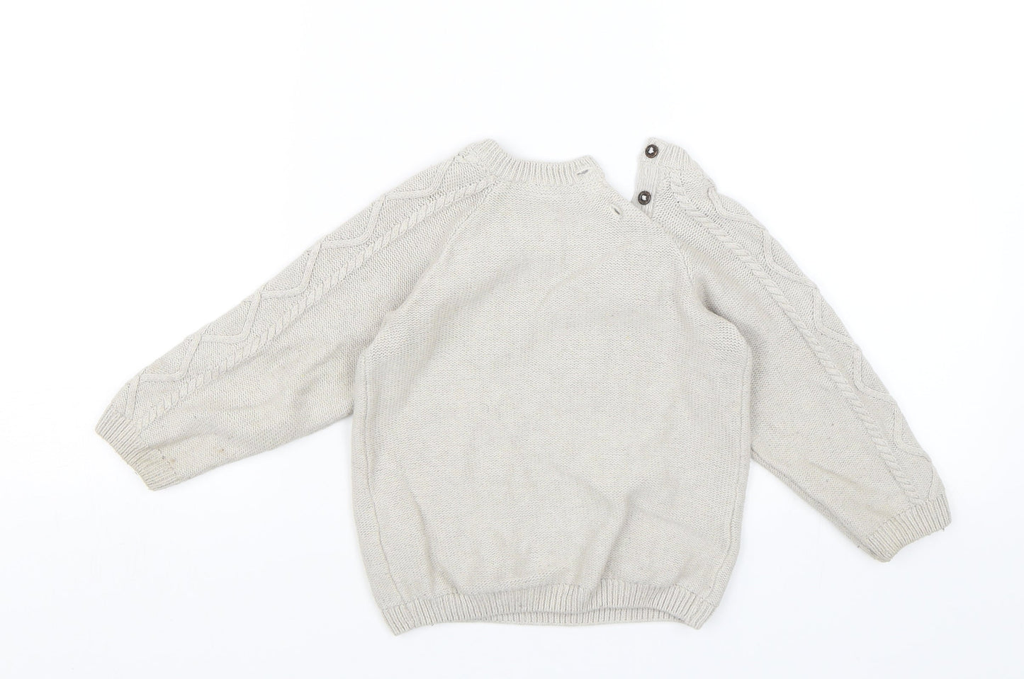 H&M Baby Grey   Pullover Jumper Size 18-24 Months