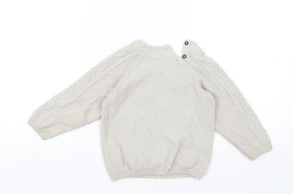H&M Baby Grey   Pullover Jumper Size 18-24 Months