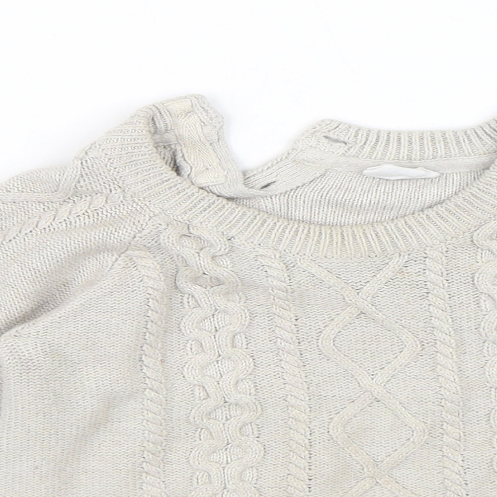 H&M Baby Grey   Pullover Jumper Size 18-24 Months