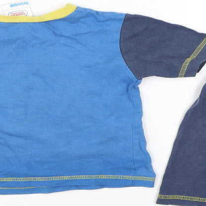 Thomas & Friends Baby Blue   Shorts Set Outfit/Set Size 12-18 Months