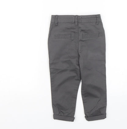 Denim Co. Baby Grey   Jogger Trousers Size 18-24 Months