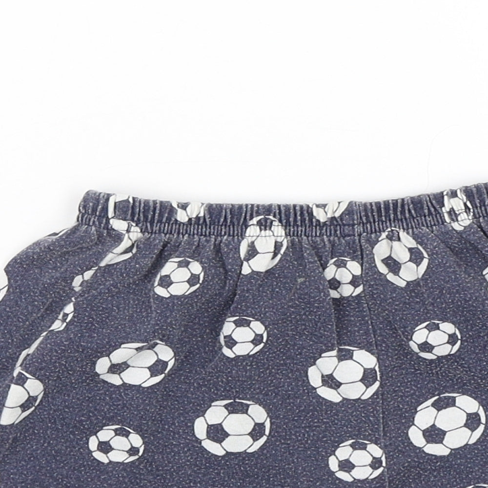 Matalan Baby Blue   Sweatpants Trousers Size 18-24 Months  - Football