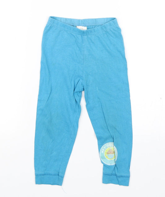 Hey Duggie Boys Blue Solid   Pyjama Pants Size 2-3 Years
