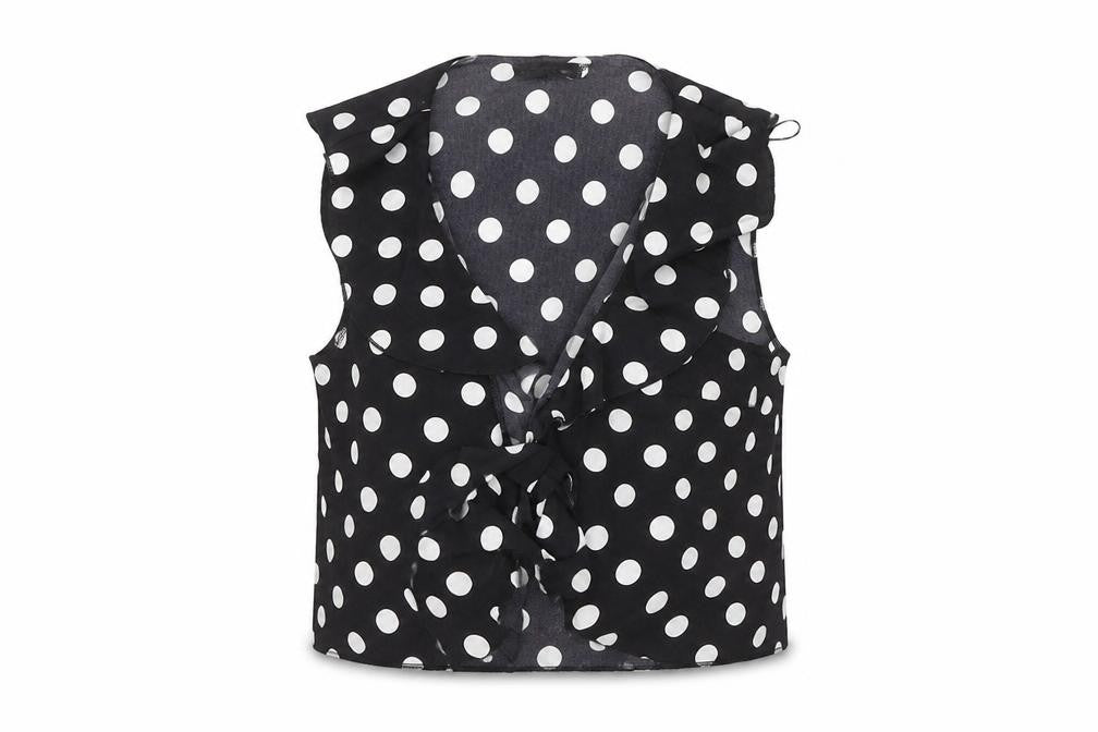 Womens UK Size 12 PRETTYLITTLETHING Black Basic Blouse