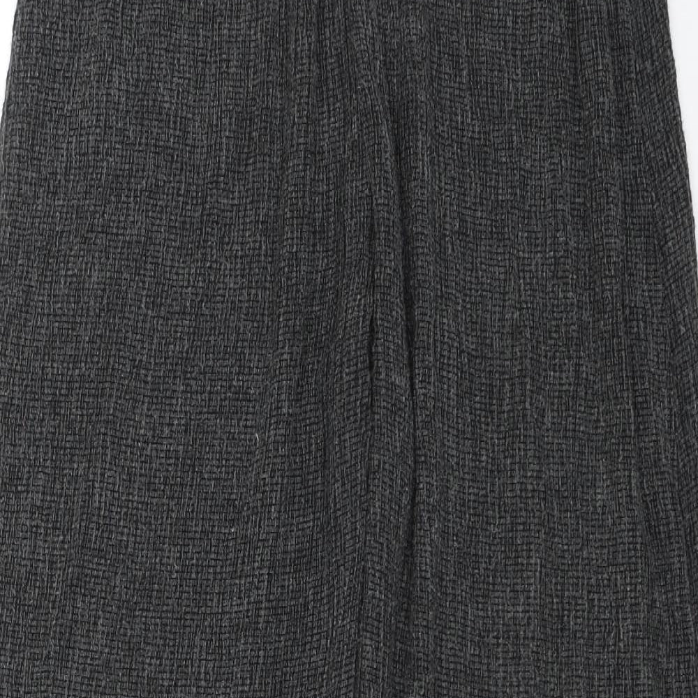 Womens UK Size 22 in Preworn Regular Fit  Grey Trousers