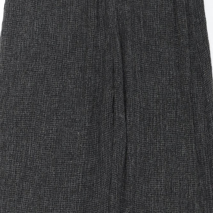 Womens UK Size 22 in Preworn Regular Fit  Grey Trousers