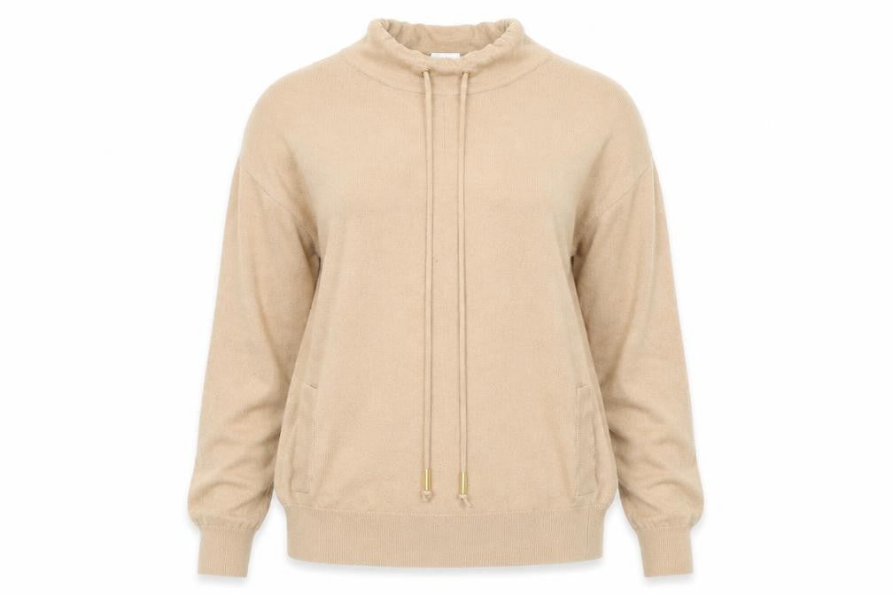 Womens UK Size 6 NEXT Beige Pullover Jumper