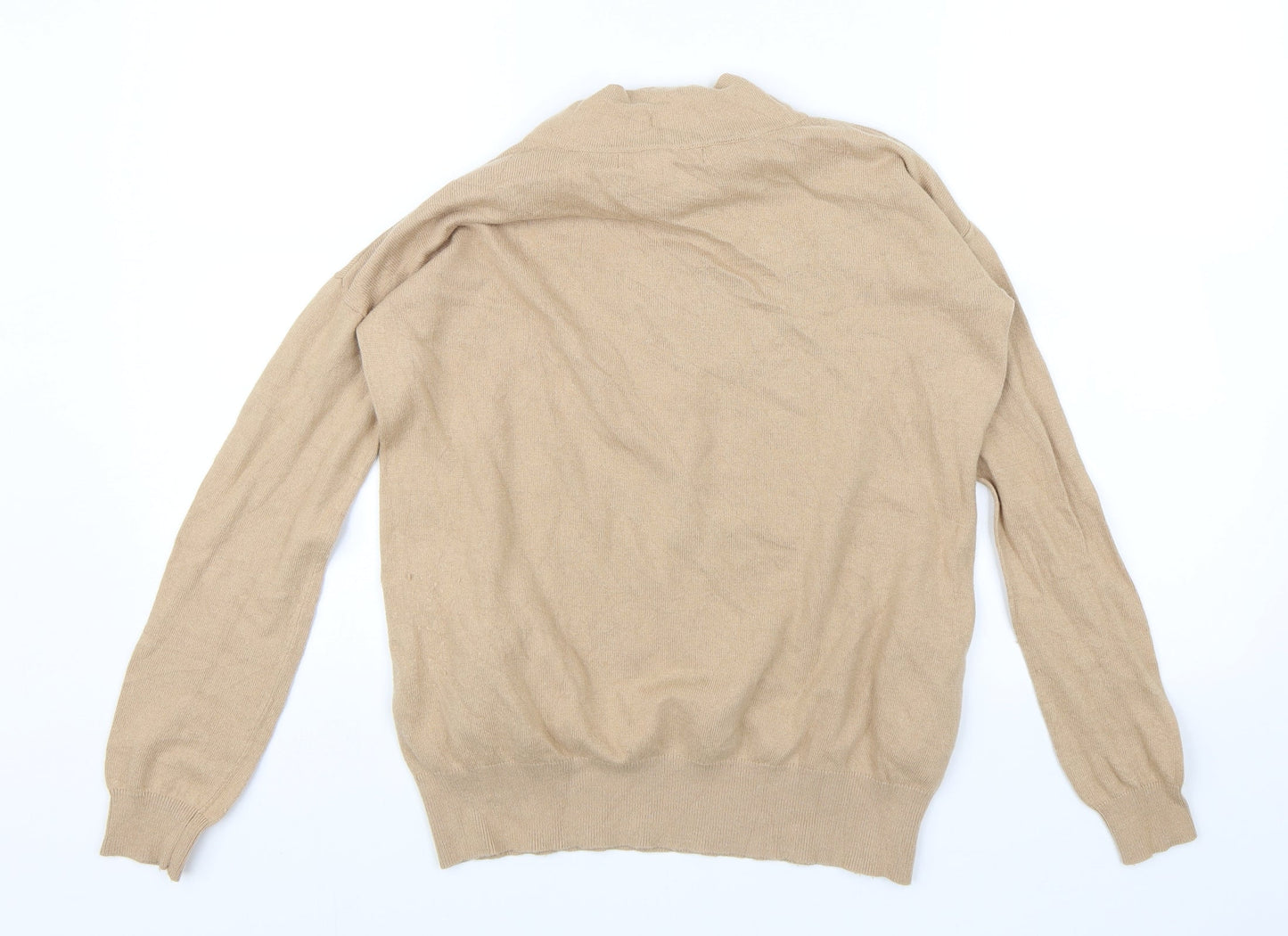 Womens UK Size 6 NEXT Beige Pullover Jumper