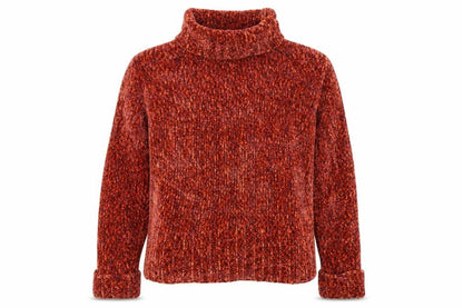 Womens UK Size S Debbie Morgan Orange Pullover Jumper