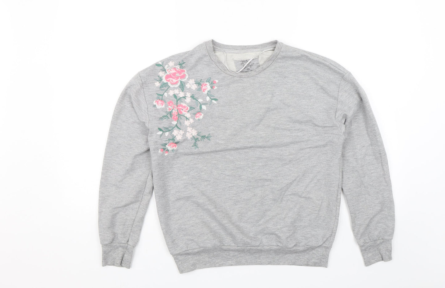 Womens UK Size XS Love to Lounge Grey Pullover Jumper