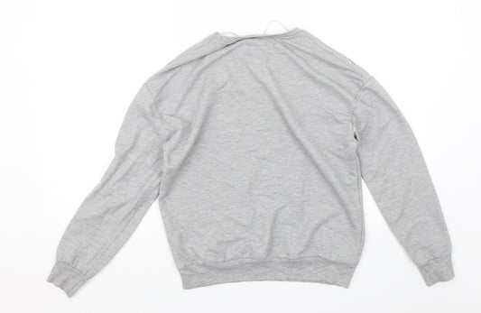 Womens UK Size XS Love to Lounge Grey Pullover Jumper