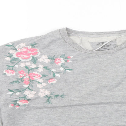 Womens UK Size XS Love to Lounge Grey Pullover Jumper