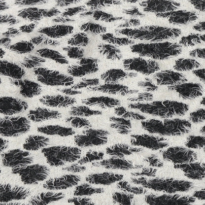 George Womens Black Animal Print  Pullover Jumper Size 8