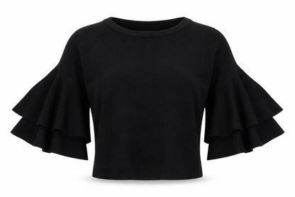 Womens UK Size 10 New Look Black Pullover Jumper