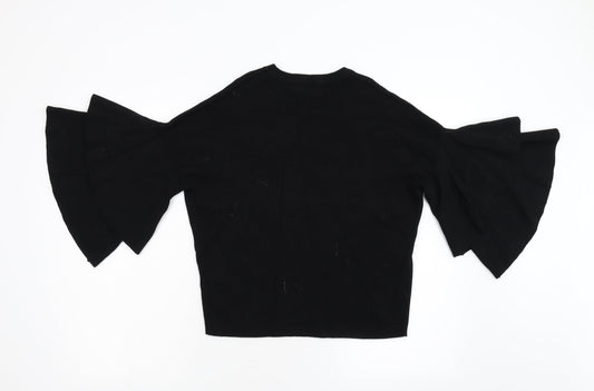 Womens UK Size 10 New Look Black Pullover Jumper