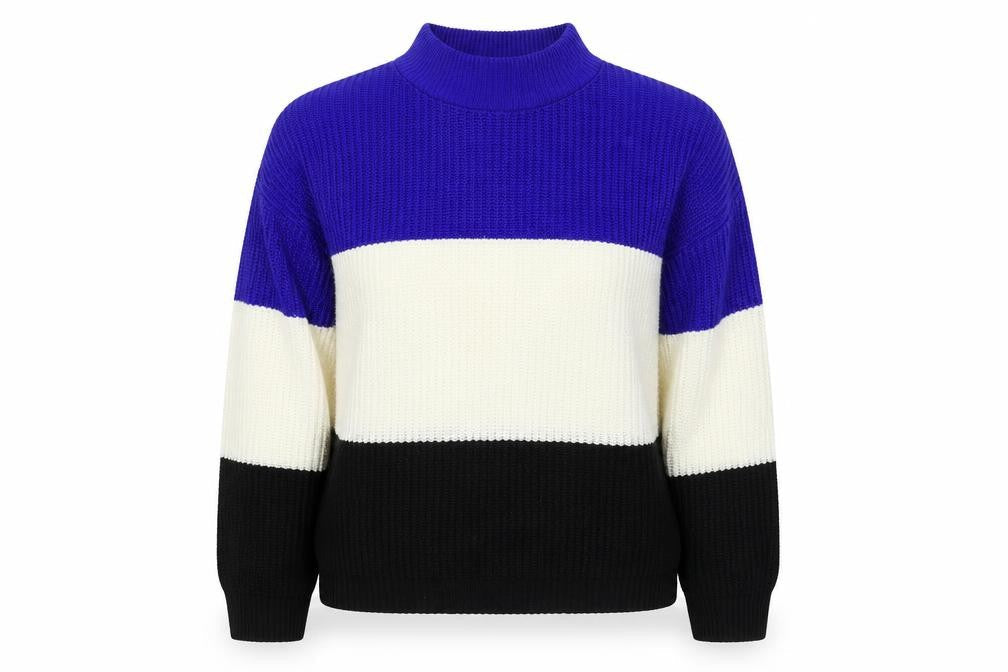 Womens UK Size L Preworn Multicoloured Pullover Jumper