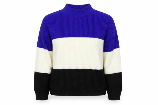 Womens UK Size L Preworn Multicoloured Pullover Jumper