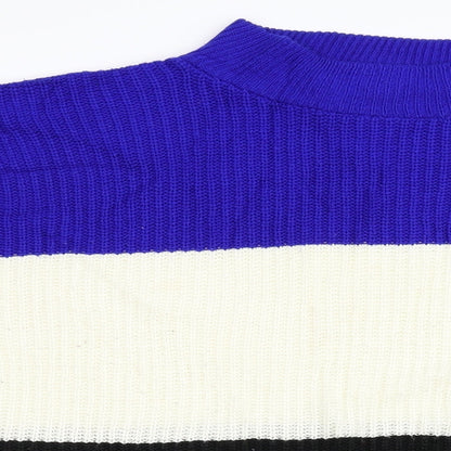 Womens UK Size L Preworn Multicoloured Pullover Jumper