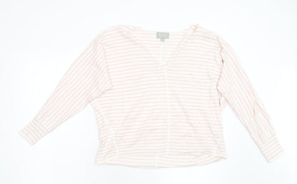 Womens UK Size 14 Pure Pink Pullover Jumper
