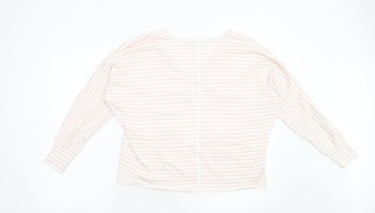 Womens UK Size 14 Pure Pink Pullover Jumper