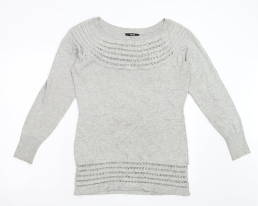 Womens UK Size XL Stella Grey Pullover Jumper