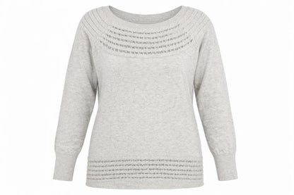 Womens UK Size XL Stella Grey Pullover Jumper