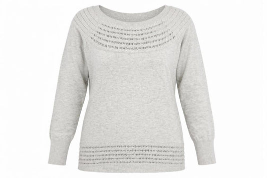 Womens UK Size XL Stella Grey Pullover Jumper