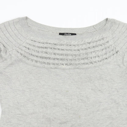 Womens UK Size XL Stella Grey Pullover Jumper
