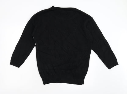 Womens UK Size M Oyisis Blue Pullover Jumper