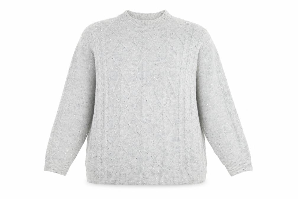 Womens UK Size M NEXT Grey Pullover Jumper