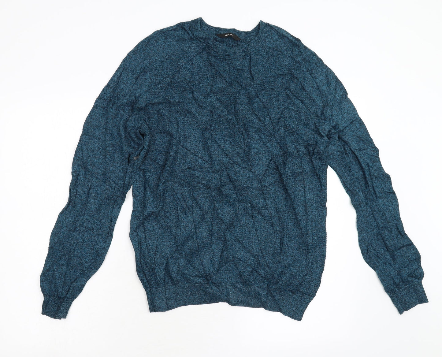 George Mens Green  Knit Pullover Jumper Size M