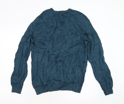 George Mens Green  Knit Pullover Jumper Size M