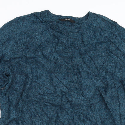 George Mens Green  Knit Pullover Jumper Size M