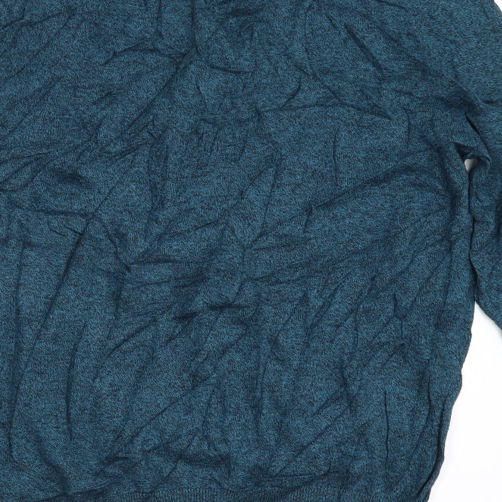 George Mens Green  Knit Pullover Jumper Size M