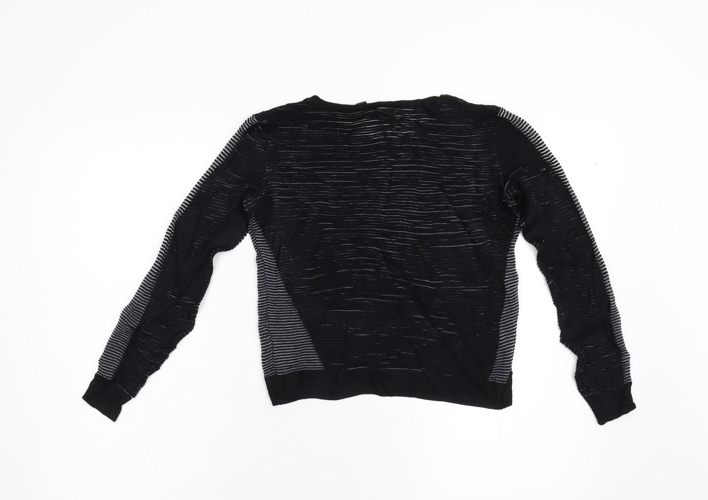 Womens UK Size 8 Topshop Black Pullover Jumper