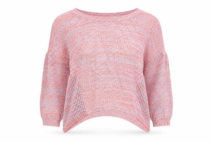 Womens UK Size 10 F&F Pink Pullover Jumper