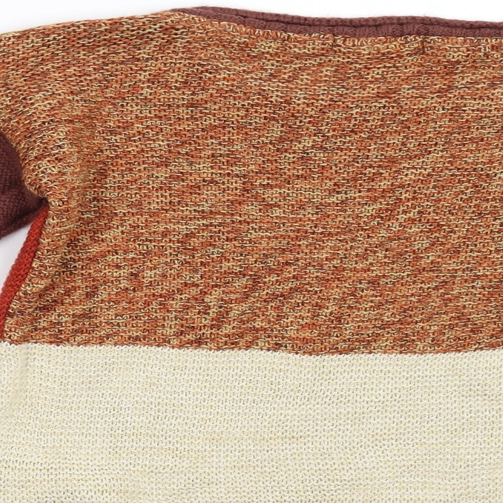 Primark Womens Multicoloured  Knit Pullover Jumper Size 10