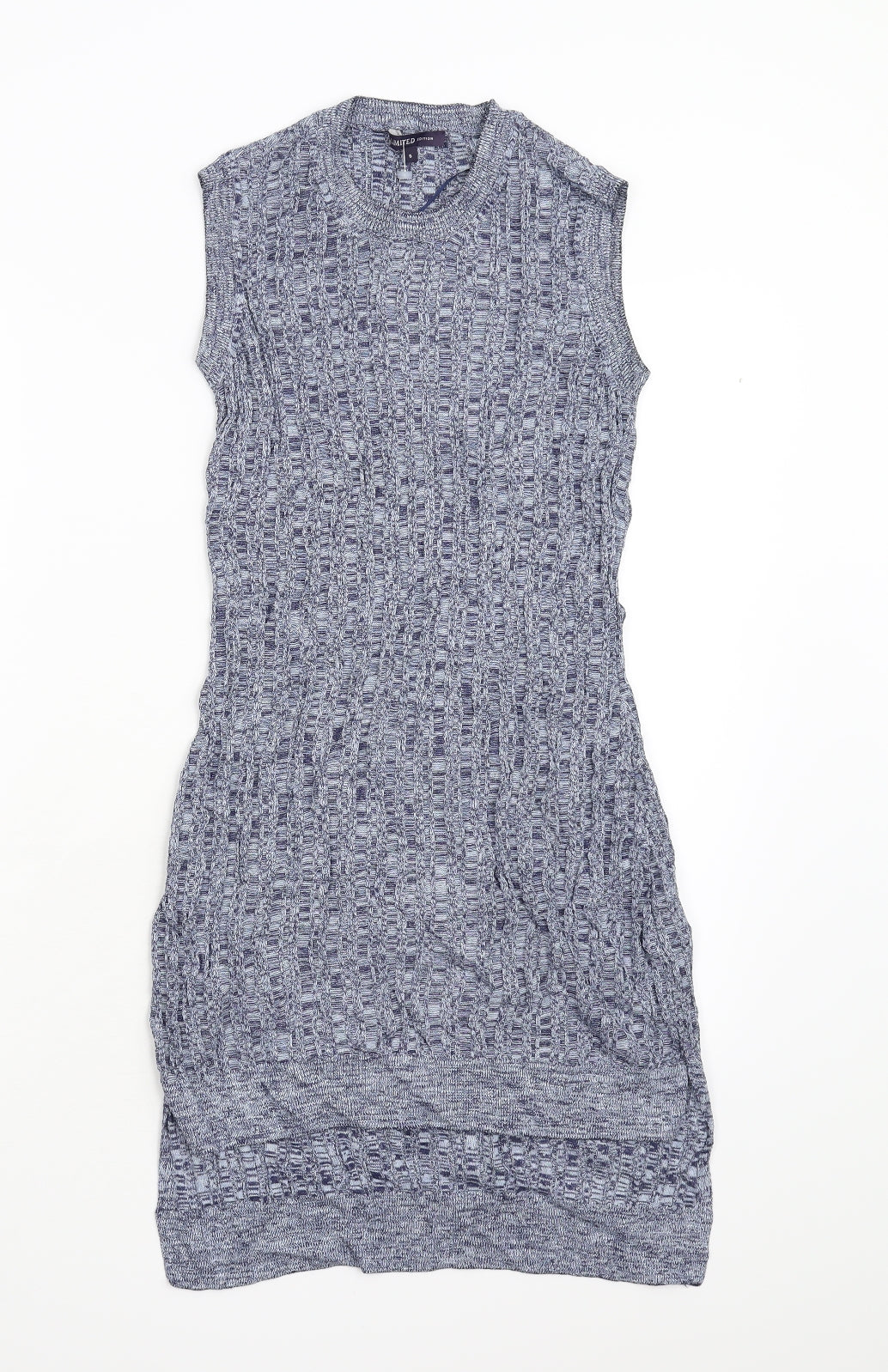 M&S Womens Blue   Jumper Dress  Size 6