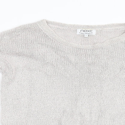 NEXT Womens Grey   Pullover Jumper Size 6