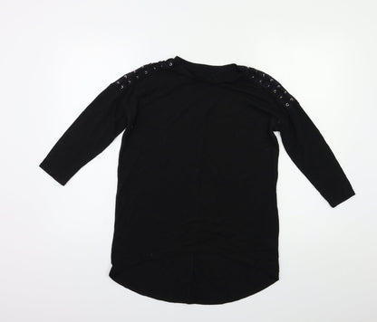 Primark Womens Black   Pullover Jumper Size S