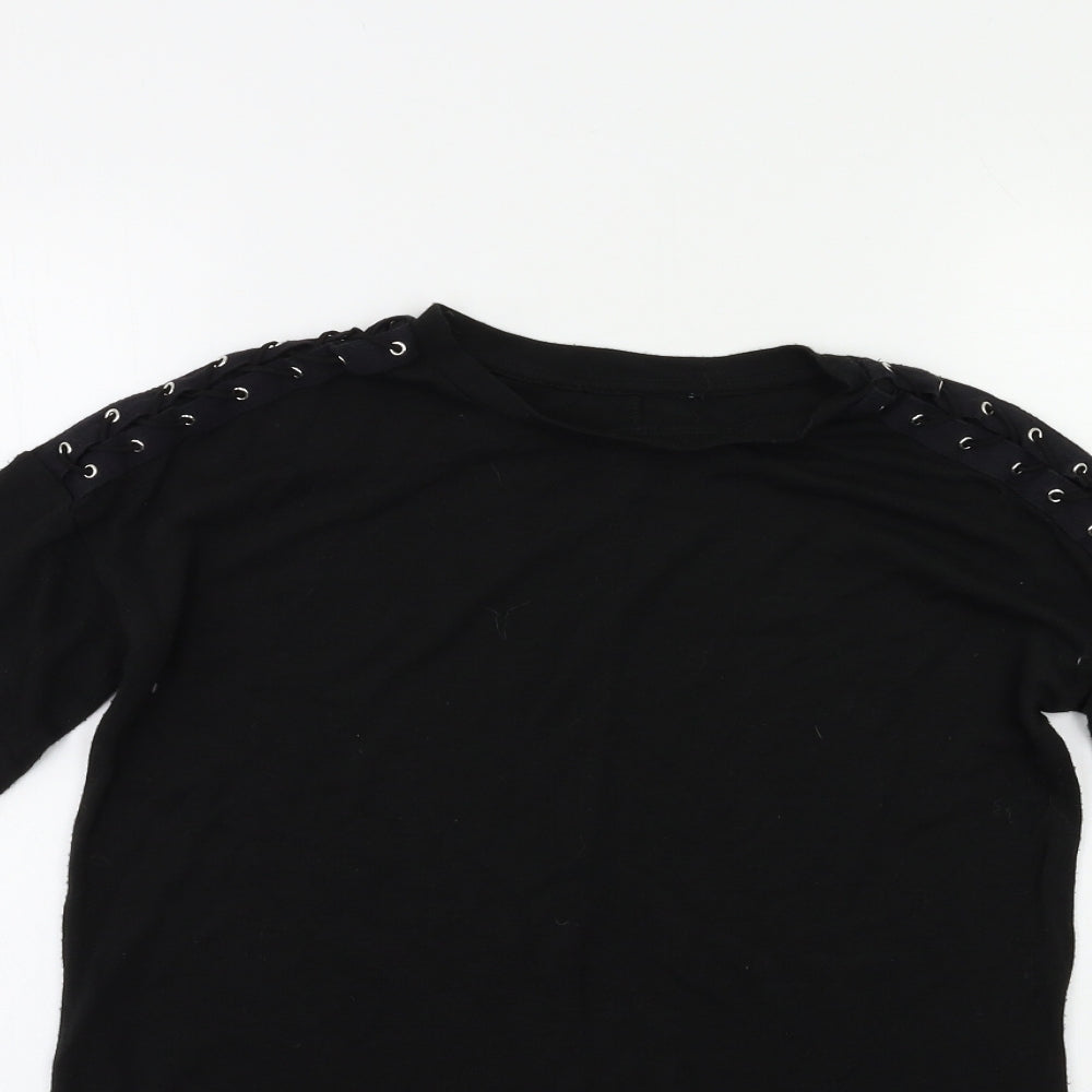 Primark Womens Black   Pullover Jumper Size S