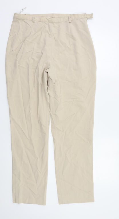 Berkertex Womens Beige   Trousers  Size 12 L27 in