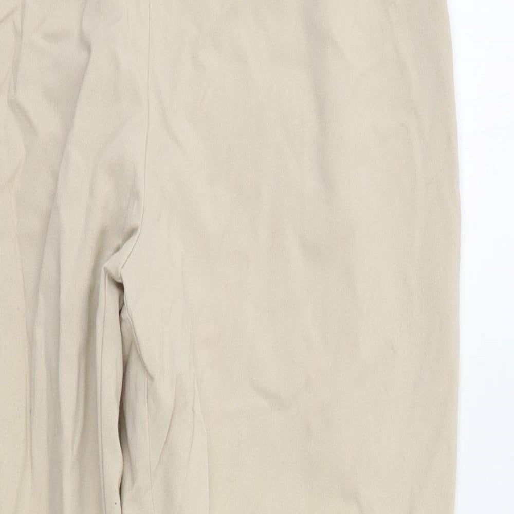 Berkertex Womens Beige   Trousers  Size 12 L27 in